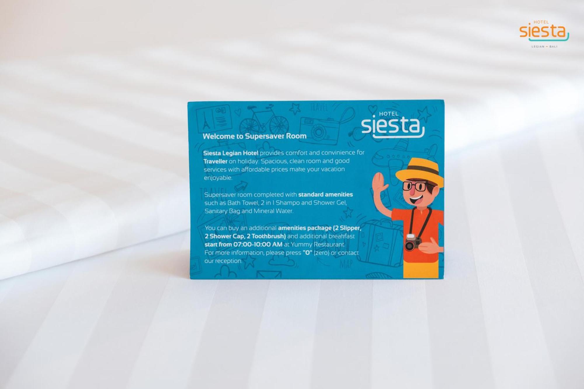 Siesta Legian Hotel Exterior photo